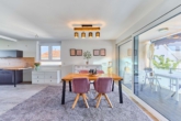 Stilvolle Maisonette-Wohnung mit moderner Ausstattung, Balkon und Garage - Esszimmer