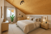 Stillvolles Anwesen mit traumhaften Blick aufs Haardtgebirge & das Hambacher Schloss - Hauptschlafzimmer - Einrichtungsvorschlag