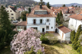 Stilvolles 50er Jahre Anwesen mit parkähnlichem Garten in Bestlage von Neustadt - Außenansicht