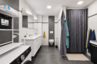 Wohnen mit Extra-Vorteil: Familienwohnhaus mit vermieteter Souterrainwohnung und sicheren Einnahmen - Badezimmer UG