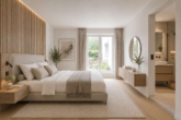 Modernes Wohnen nach Ihren Vorstellungen – Ausbauhaus mit 2 Maisonettewohnungen - Schlafzimmer UG - digitales staging