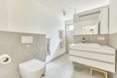 Effizienzhaus 70: Architektenbungalow mit traumhaftem Panoramablick - Badezimmer
