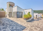 Effizienzhaus 70: Architektenbungalow mit traumhaftem Panoramablick - Hausansicht