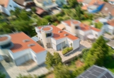 Effizienzhaus 70: Architektenbungalow mit traumhaftem Panoramablick - Hausansicht