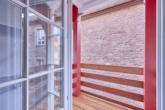 Herzstück: Schicke 3-Zimmer-Wohnung im modernisierten Fachwerkhaus - Balkon