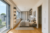 Exklusives Wohnen: 3-Zimmer-Penthouse & 1-Zimmer-Appartement mit besonderem Flair - Wohn- & Schlafzimmer
