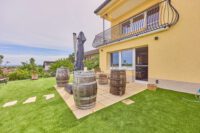 Lichtdurchflutete Gartenwohnung mit unverbaubarem Weinbergblick - Terrasse mit Garten