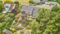 Repräsentatives Domizil mit wunderschönem Gartenidyll & traumhaftem Weitblick - Luftaufnahme