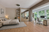 Besonderes Traumdomizil mit stilvollen Wohnbereichen & paradiesischem Garten in ruhiger Lage - Gästezimmer EG (digitales Staging)