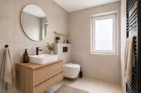 Modernes Wohnen nach Ihren Vorstellungen – Ausbauhaus mit 2 Maisonettewohnungen - Badezimmer - digitales staging