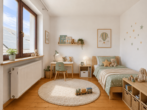 Südpfälzisches Wohnglück: Doppelhaushälfte mit Garten und viel Platz für die Familie - Kinderimmer (digitales staging)