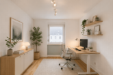 Wohnen zwischen Weinreben: Doppelhaushälfte mit Garten, Garage und Ausbaureserve - Arbeitszimmer