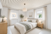 Wohnen zwischen Weinreben: Doppelhaushälfte mit Garten, Garage und Ausbaureserve - Schlafzimmer