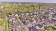 Einfamilienhaus mit idyllischer Ruheoase und besonderem Wohncharakter - Drohnenaufnahme