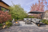 Einfamilienhaus mit idyllischer Ruheoase und besonderem Wohncharakter - Garten_digitales staging