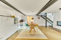 Wohnensemble mit Dreiseithof-Charakter, Wintergarten & mediterranem Flair - Esszimmer