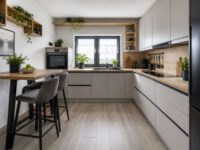 Großzügiges Wohnanwesen mit weitläufigem Innenhof, vielseitiger Scheune & Einliegerwohnung - Küche - digitales staging