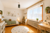 Familienklassiker mit Ausbaureserve, Garten und optionalem Zusatzgrundstück - Kinderzimmer (digitales Staging)