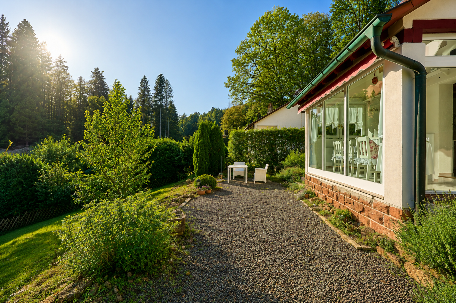 Liebevoll saniertes Kleinod mit idyllischem Garten in ruhiger Lage am Pfälzerwald, 67471 Elmstein, Einfamilienhaus