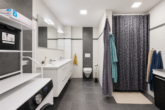 Moderne Doppelhaushälfte mit Einliegerwohnung und Wintergarten - Badezimmer UG