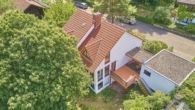 Licht. Luft. Lebensqualität – Architektenhaus mit Einliegerwohnung und besonderem Flair - Gartenansicht