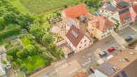 30er-Jahre-Einfamilienhaus mit traumhaftem Garten in toller Weinbergrandlage - Luftaufnahme