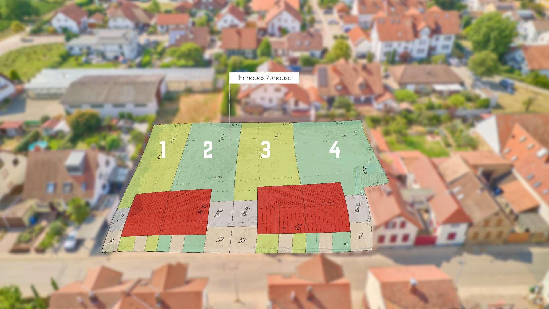 Familienfreundlich bauen: Bauplatz für Doppelhaushälfte in ruhiger Lage, 67149 Meckenheim, Grundstück