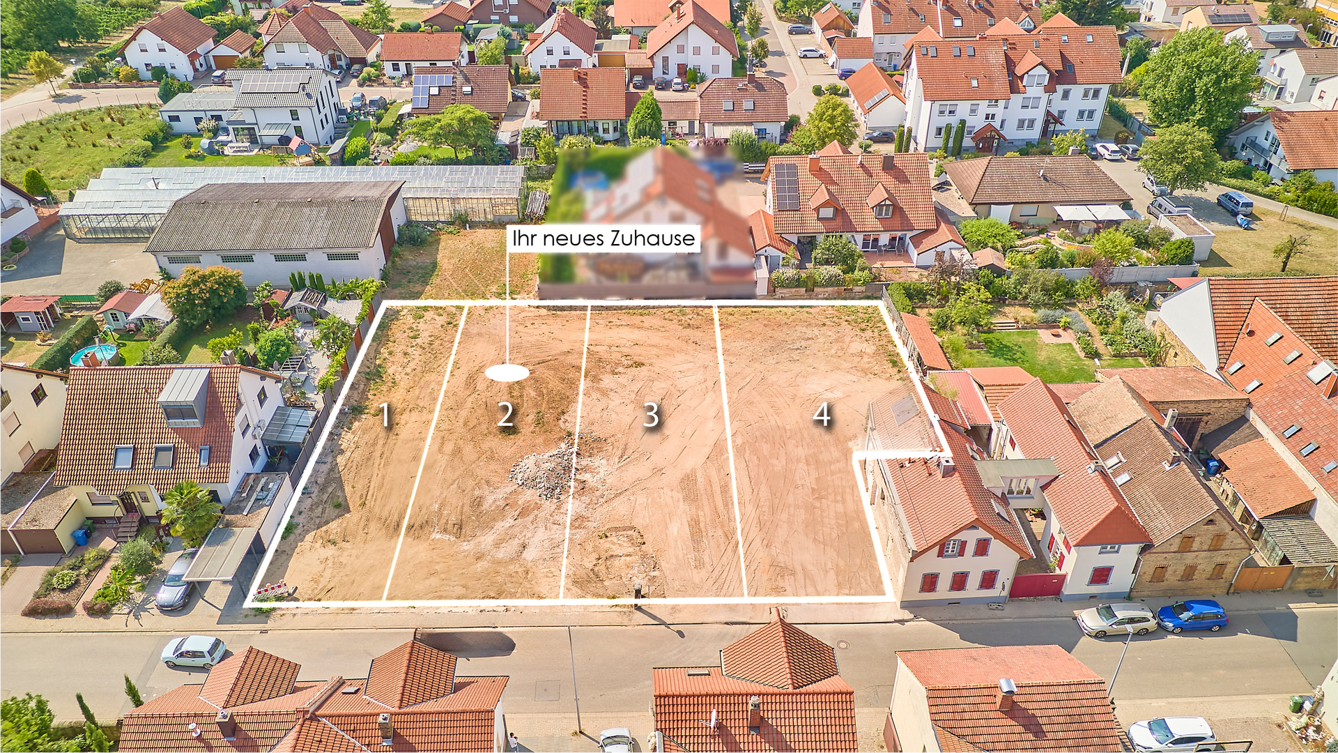 Familienfreundlich bauen: Bauplatz für Doppelhaushälfte in ruhiger Lage, 67149 Meckenheim, Wohngrundstück