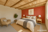 Ehemaliges Landgut unterteilt in 4 Wohneinheiten, tollem Außenbereich & viel Gestaltungspotenzial - Schlafzimmer (Haus D gestaged)