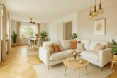 Charmantes Einfamilienhaus mit großzügigem Garten mit viel Entwicklungspotenzial - Wohnzimmer - Einrichtungsvorschlag