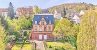 Außergewöhnliche Villa für höchste Ansprüche mit Jugendstilelementen & besonderem Außenbereich - Außenansicht