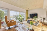 Stilvolles Wohnhaus mit zwei Einheiten - traumhafter Weitblick & Garten in Feldrandlage/Erbbaurecht - Wohn- & Essbereich EG