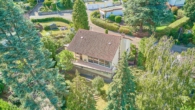 Repräsentatives Architektenhaus mit imposantem Garten & Einliegerwohnung in absoluter Spitzenlage - Luftaufnahme