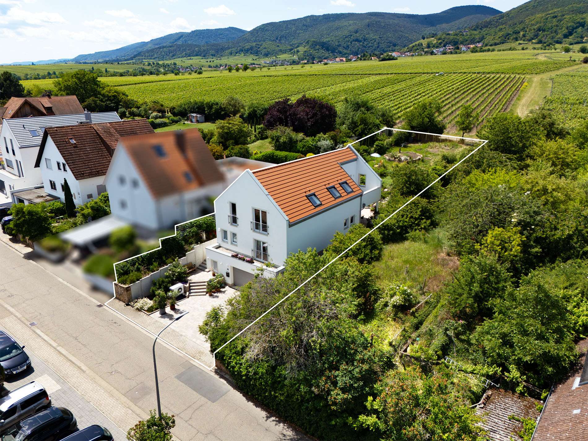 Luxuriöses Einfamilienhaus mit hochwertiger Ausstattung & spektakulärer Weinbergsrandlage, 67487 Maikammer, Einfamilienhaus