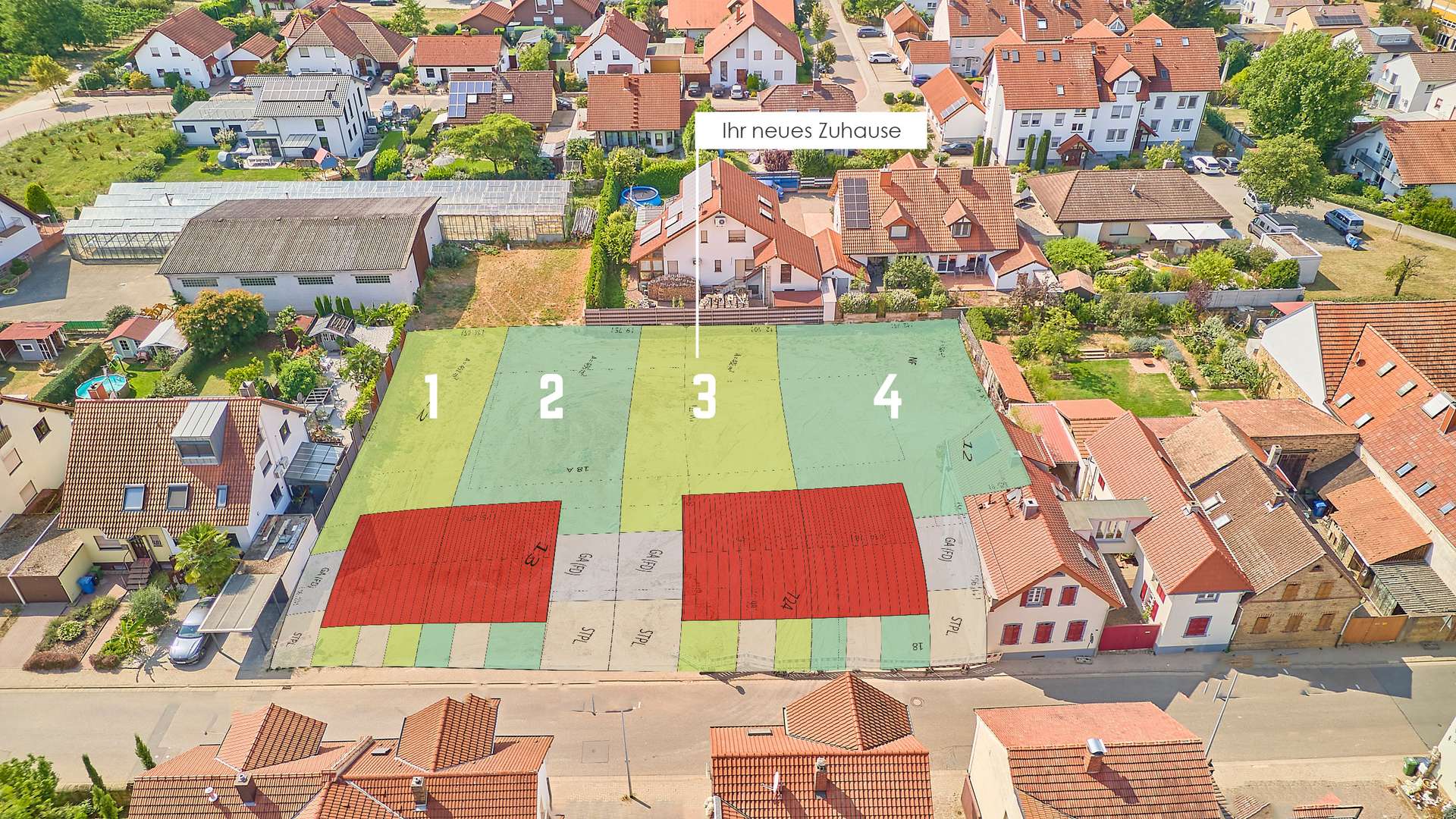 Familienfreundlich bauen: Bauplatz für Doppelhaushälfte in ruhiger Lage, 67149 Meckenheim, Grundstück