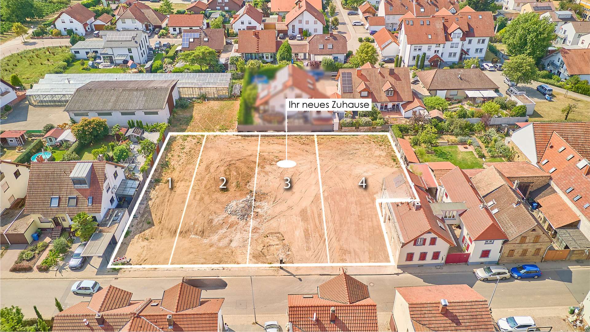 Familienfreundlich bauen: Bauplatz für Doppelhaushälfte in ruhiger Lage, 67149 Meckenheim, Wohngrundstück