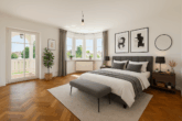Exklusivität im Stil Metzendorfs - Villa mit einzigartigem Flair - Staging: Schlafzimmer OG