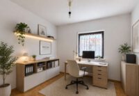 Wohnvielfalt mit großer Sonnenterrasse, individuell nutzbarem Grundriss & separatem Wohnbereich - Büro ELW - digitales staging