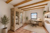 Wohnvielfalt mit großer Sonnenterrasse, individuell nutzbarem Grundriss & separatem Wohnbereich - Büro - digitales staging