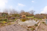 Teilrenoviertes Einfamilienhaus mit großem Garten in Weinbergrandlage - Garten mit Teich